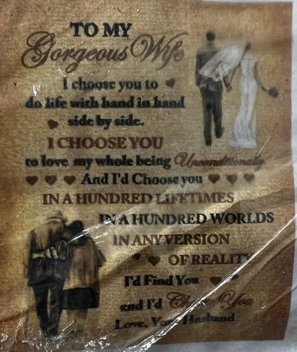 Gorgeous wife throw - wife,