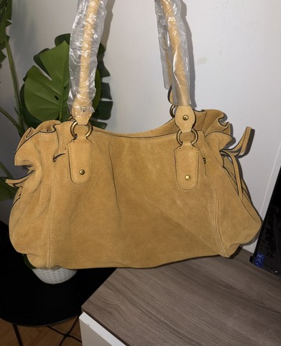 Borsa spalla crosta cuoio - crosta,