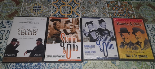 Dvd stanlio ollio la - stanlio,
