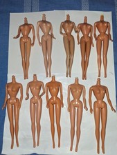 Lotto 10 corpi Barbie vintage