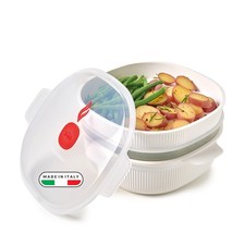 Vaporiera Microonde Bianca 4L