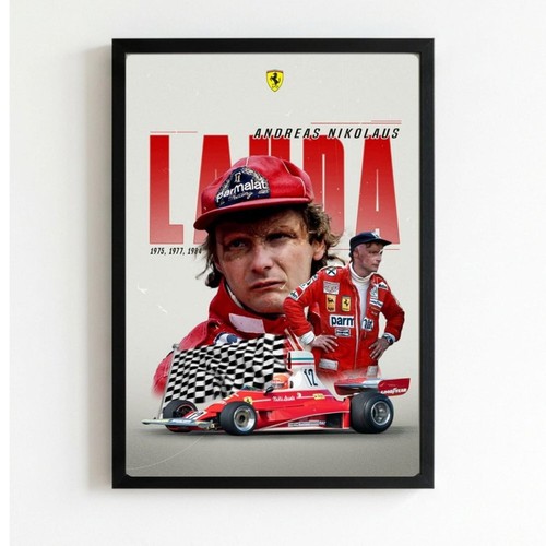 Niki lauda ferrari - niki, lauda,