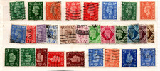 GB KG VI 1/2d - 1/- Colori