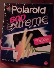  2 PELLICOLE SIGILLATE POLAROID 600  EXTREME 
