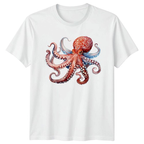 Shirt polpo vita marina - t-shirt,
