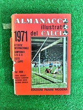 ALMANACCO ILLUSTRATO DEL CALCIO ITALIANO 1971 OTTIME CONDIZIONI PANINI