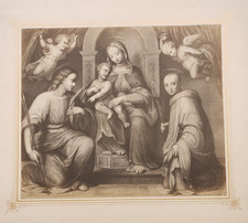 MADONNA CON BAMBINO TRA SAN