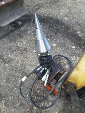 150mm VITE TYPO CONICA ROTATIVA SPACCALEGNA A  Motore Idraulico 49,5mm