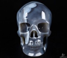 Huge 5.1" Gray & White Agate