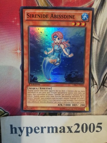 Sirenide abyssdine - yu-gi-oh!,