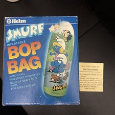 Borsa gonfiabile puffo vintage