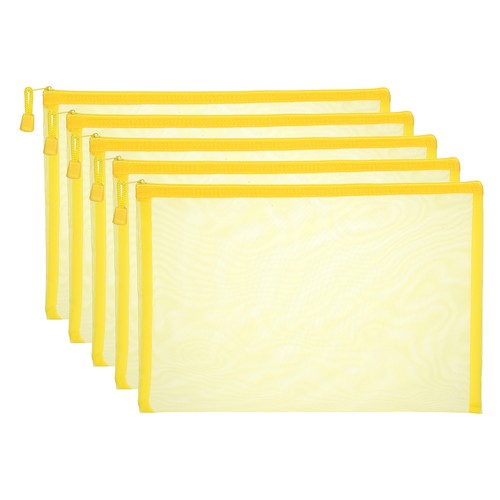 Borsa con cerniera rete a4 - con,