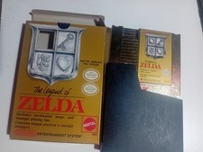 Videogame Nes Nintendo Zelda Scatola Buona No Aletta No Libretto Buono