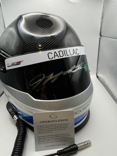 Casco jeff gordon autografato - jeff,