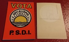 CARTOLINA VOTA PARTITO