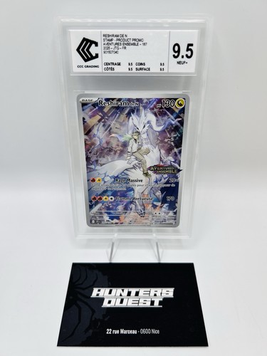 Ccc carte pokemon reshiram - 9,5,
