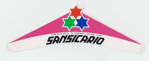 Adesivo sansicario team volo - adesivo,