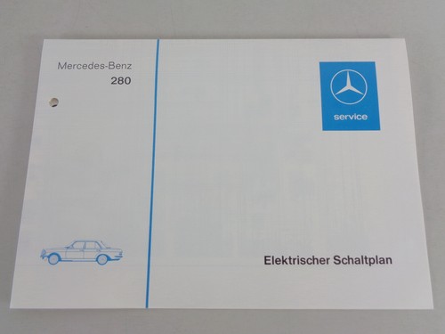 Schema elettrico mercedes w123 - elettrico,