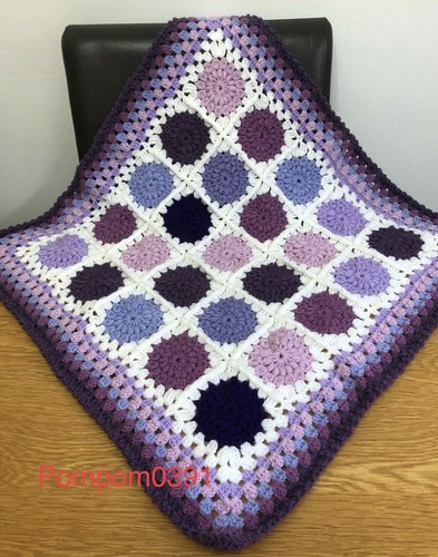 Crochet coperta nonna - crochet, a