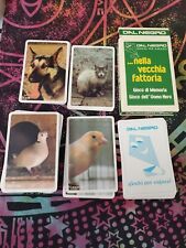 Mazzo completo CARTE DAL NEGRO NELLA VECCHIA FATTORIA GIOCO MEMORIA UOMO NERO