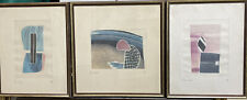 Lotto 3 quadretti con Cornice in Legno Vintage Firmati