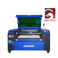 60W CO2 70x50cm Macchina Taglio Incisione Laser Macchina per Incisione Laser