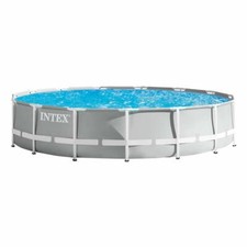 Intex 26756 Piscina fuoriterra rotonda Prisma Frame 610 x 132 cm con pompa Rotex