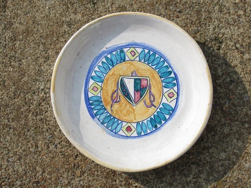 Piatto maiolica sicilia - maiolica,