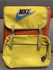 NIKE ZAINO VINTAGE ZAINO IN PELLE   BACKPACK ZAINETTO NIKE ANNI 80 BAG