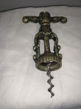 ANTICO CAVATAPPI IN OTTONE  ATTREZZO DA COLLEZIONE