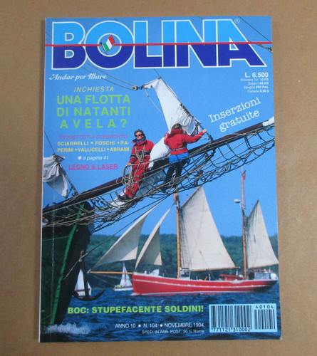 Rivista bolina andar - per, mare