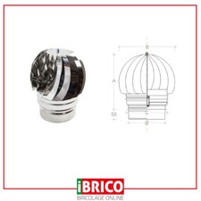 Fumaiolo terminale girevole
