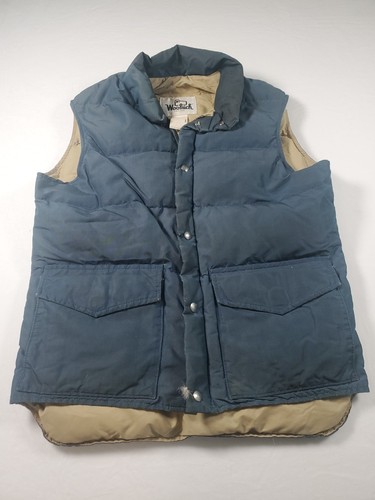 Gilet vintage woolrich - med, blu
