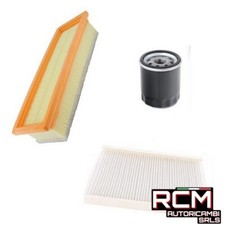 Kit Tagliando Fiat 500 Panda Ford Ka 1.2 Benzina 3 Filtri