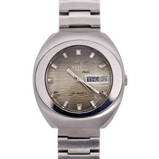 Bracciale Sovil Et Titus anni 60 uomo Matic quadrante marrone cristallo sfaccettato RARO originale