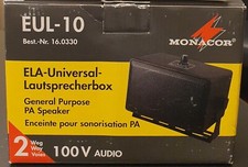 Altoparlante speaker diffusore Monacor EUL-10