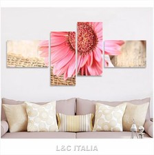 Margherita vintage shabby - QUADRI MODERNI 170x70 FIORI ARREDAMENTO CASA STAMPA