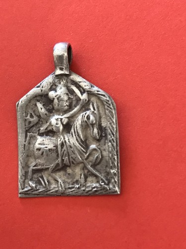 Medaglia argento stagno - o,