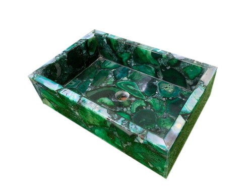 Lavabo agata verde fatti a - fatti,