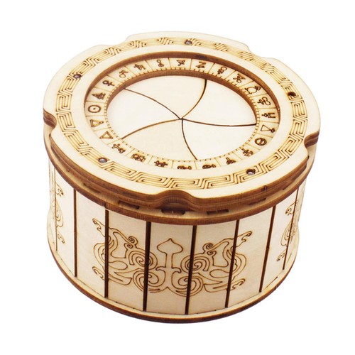Scatola puzzle legno - scatola,