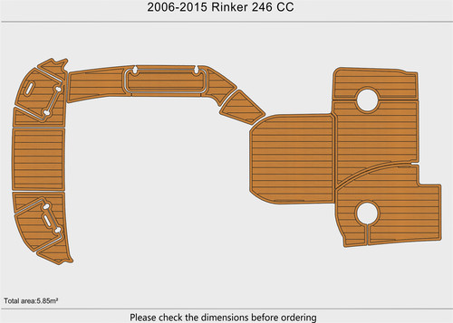 2006 2015 rinker 246 - 246, captiva