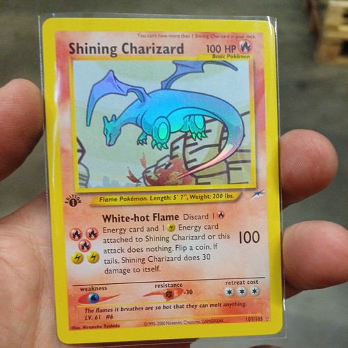 Shining charizard 107 105 - shining,