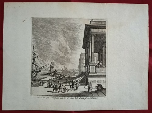 Incisioni antiche napoli - antiche, 600