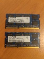 2x 2GB 2Rx8 RAM ELPIDA