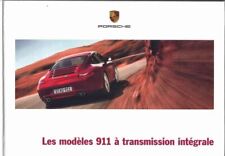 Catalogue Brochure Porsche 911 Carrera 4 / 4 S / 4 GTS  (997) 11/2011 France
