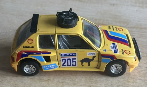 Bburago peugeot 205 - bburago,