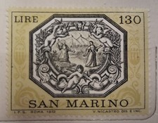 FRANCOBOLLO REPUBBLICA DI SAN