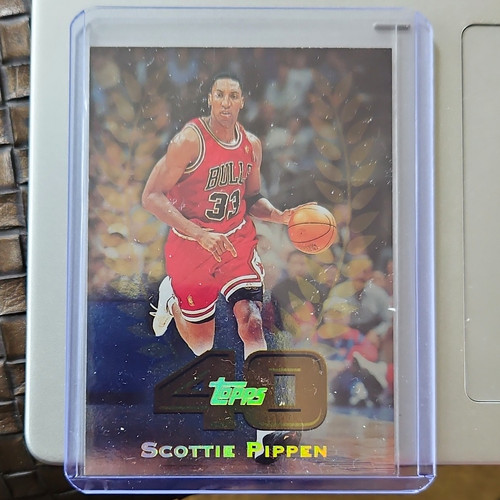 Carta topps scottie pippen - topps,