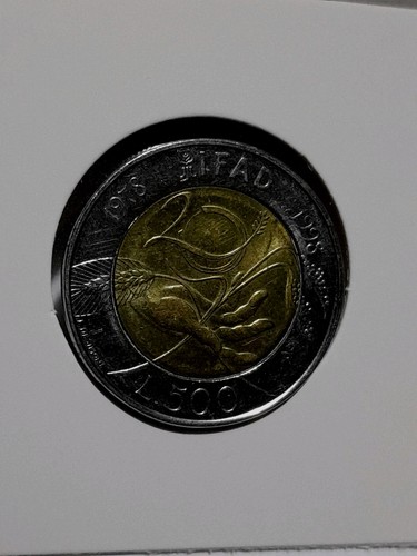 Italia 500 lire 1998 - italia,
