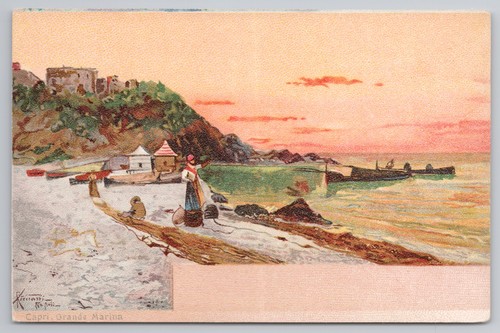 Capri grande marina beach - capri,